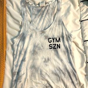Gym Szn Pink brand workout shirt